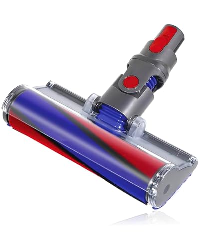 iRobacc 掃除機 パーツ 交換部品，カーペットヘッド for ダイソンV7 V8 V10 V11 V15シリーズ と Gen5detect、Gen5outsize 専用ソフトローラークリーンヘッド， 掃除機ヘッド